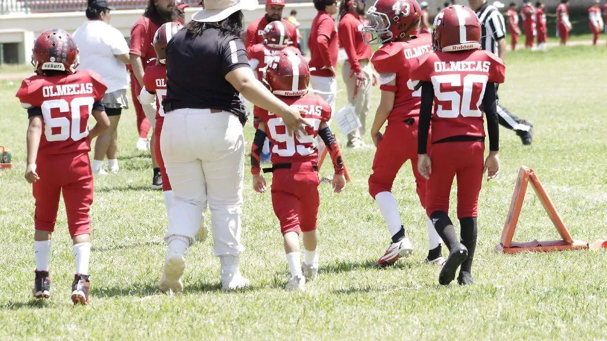 olmecas futbol americano infantil 